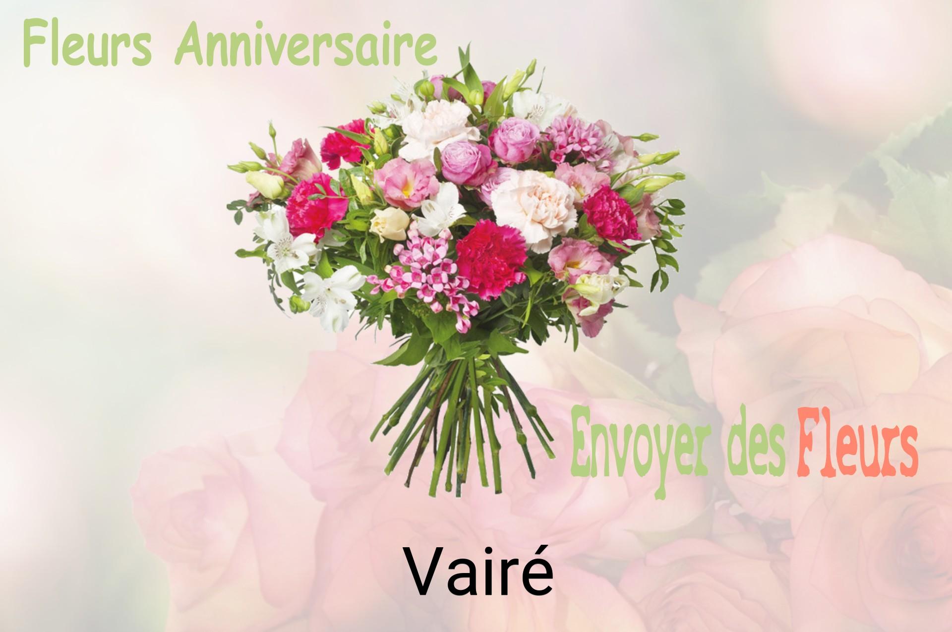 Bouquet de fleurs d’anniversaire livré à Vairé